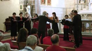 Concert Ensemble Ruscino Perpignan Musique sacrée Eglise de Campoussy Part 2 [upl. by Terej474]