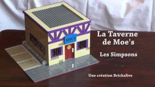 Le bar de chez Moes  Moes Tavern  Lego Simpsons [upl. by Waiter]