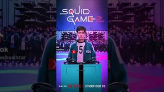 POSTERS de SQUID GAME 2 oficial serie netflix squidgame eljuegodelcalamar trailer edit [upl. by Adiuqal]