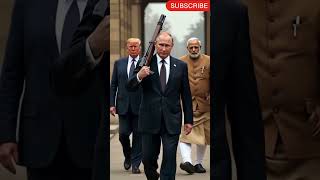 Vladimir Putin Donald Trump and narendra modi ai generated video ai world leaders ai putin modi [upl. by Ysiad294]