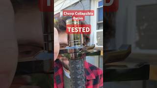 Collapsible Baton CROSSGUARD Tested test martialarts safety nerd [upl. by Silvain]