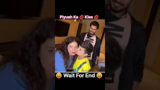 Piyush Ka Kiss 💋 Mam Ko 😂 sourav Joshi vlogs shorts funny souravjoshivlogs [upl. by Anehs]