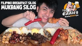 FILIPINO BREAKFAST MUKBANG  TITO EDDIES CARINBEERYA MUKBANG SILOG  Vlog 144 [upl. by Blythe752]