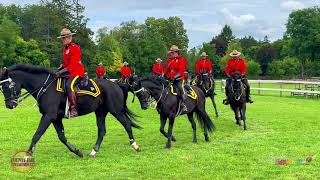 RCMP Musical Ride by drone [upl. by Ailes]