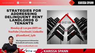 Strategies for Addressing delinquent Rent Landlords amp Tenants [upl. by Eceined542]