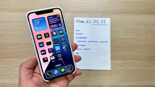 Prova iOS 18 Beta su iPhone XS  Novità e Prestazioni [upl. by Mario60]