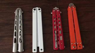 The BEST Balisong Trainers For Under 100 12–70 [upl. by Aksehcnarf]