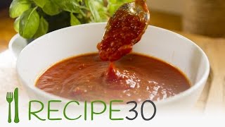 How to make Spicy Marinara Tomato Sauce [upl. by Goodkin880]