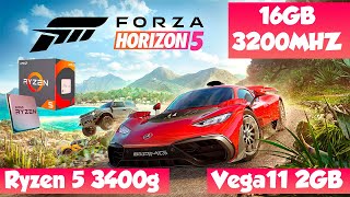 ASI VA FORZA HORIZON 5 CON UN RYZEN 5 3400G 16GB 3200MHZ [upl. by Ahsenrat809]