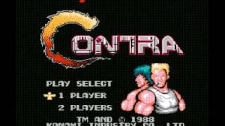 Contra NES Music  Aliens Lair Theme [upl. by Assadah]