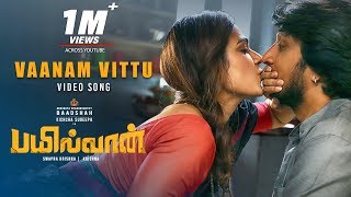 Vaanam Vittu Video Song  Bailwaan Tamil  Kichcha Sudeepa Aakanksha Singh  Krishna  Arjun Janya [upl. by Yzdnil]