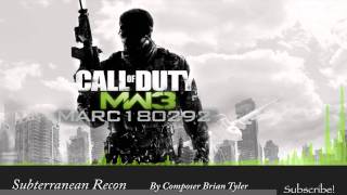 MW3 Soundtrack Subterranean Recon [upl. by Greggory]