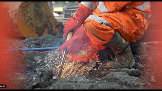 Weymouth Quay Railway line starts to be removed [upl. by Hentrich]