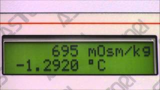 Manual singlesample osmometer OsmoSpecial [upl. by Derej]