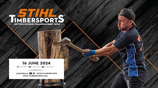 STIHL TIMBERSPORTS® British Rookie Championship 2024 [upl. by Rep]