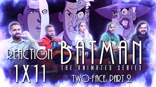 Batman The Animated Series  1x11 TwoFace Part 2  Group Reaction [upl. by Caryn73]