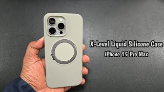 X  Level Liquid Silicone Magnetic Case for iPhone 15 Pro Max [upl. by Octavie]