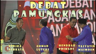 DEBAT PAMUNGKAS PILGUB JATENG andikaperkasa hendrarprihadi ahmadluthfi tajyasin [upl. by Haelak729]