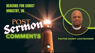 BEACONS FOR CHRIST MINISTRY  OCTOBER 27 2024  POST SERMON [upl. by Etnaed]