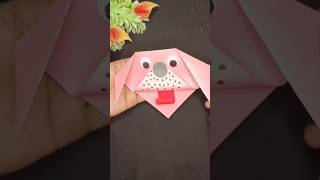 Easy Paper Crafts Dog😱😱 shorts diy papercraft craft misssabbo [upl. by Jariv]