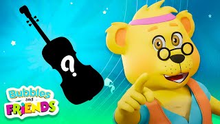 Guess the Sound of Musical Instrument  Bubbles and Friends  Full Episode Quiz  Song For Kids [upl. by Sell]