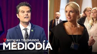 A diferencia de Matt Gaetz Pam Bondi tiene una larga experiencia judicial  Noticias Telemundo [upl. by Elmore589]