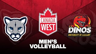 MVB Mount Royal Cougars vs Calgary Dinos  Nov 9 2024 [upl. by Reilamag597]