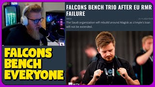 fl0m Reacts to Falcons Bench Everyone [upl. by Keifer]