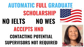 Automatic Full Scholarship ConsiderationNo Proof of FundNo Application Fee [upl. by Retseh]