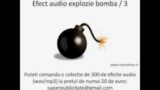 Bomb sound effects 3 [upl. by Vershen]