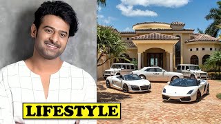 Prabhas Lifestyle 2024 Biography House Age Family Cars Movies Income Networth Wife Hindi [upl. by Ylecic85]