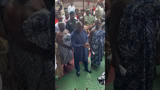 Asanteman welcome Asantehene back home in GrandStyle after celebrating Bigges Akwasidae In London [upl. by Nohtanhoj]