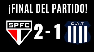 🔴 SAN PABLO VENCIÓ 2 A 1 A TALLERES [upl. by Llenahs]