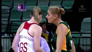 South Africa vs England  Netball CommGames2010 [upl. by Keffer269]