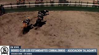 SEGUNDA SERIE  RODEO CLUB LOS ESTANDARTES CORRALERROS  ASOCIACION TALAGANTE [upl. by Fried]