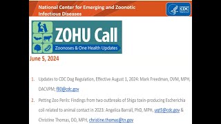 CDC ZOHU Call June 5 2024 [upl. by Twelve262]