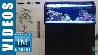 Innovative Marine NUVO Fusion Micro 30L amp Mini 40 Aquarium [upl. by Annaitsirhc824]