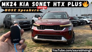 Kia Sonet HTX Plus MK24 Launched  New Features With BOSE speakers❤️Kia Sonet Diesel Manual HTX [upl. by Eneluj]