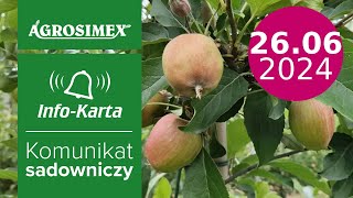 Owocówka jabłkóweczka i nawożenie  komunikat sadowniczy  Agrosimex [upl. by Kubiak]