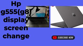 how to hp 255 g8 laptop led display screen replacement [upl. by Ade]