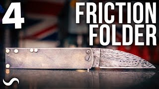 MAKING MY FIRST FOLDING KNIFE PART 4 FINISHED [upl. by Bathelda]