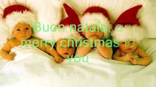 Buon natale means a Merry Christmas to you [upl. by Yelsnya]