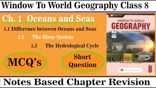 Oceans and Seas  The River System  The Hydrological Cycle  Geography Class 8 [upl. by Artemahs]