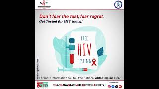 Get Tested for HIV today [upl. by Bray]