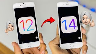 How to update iOS 12 to 14 or 15  install iOS 16 on old iPhone [upl. by Westbrooke]