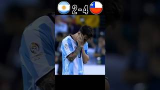 Argentina vs Chile 24 Copa America 2016 Penalty Final football youtube shorts edit [upl. by Pani]