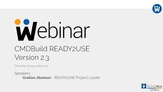 Webinar CMDBuild READY2USE Version 23 [upl. by Saied]