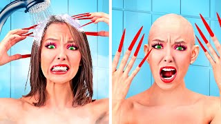 CRAZY Girly Problems With LONG NAILS  Beauty and Relationship Struggles  Relatable by La La Life [upl. by Alexandre]