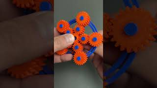 3D Printed geared gyroscope satisfying 3dprintable 3dprinter 3dprinting [upl. by Eidoow201]