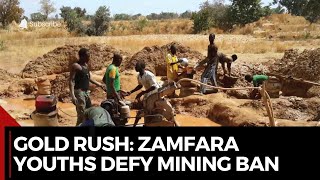 Youths in Nigerias Zamfara State Defy Ban to Mine Gold [upl. by Piegari558]